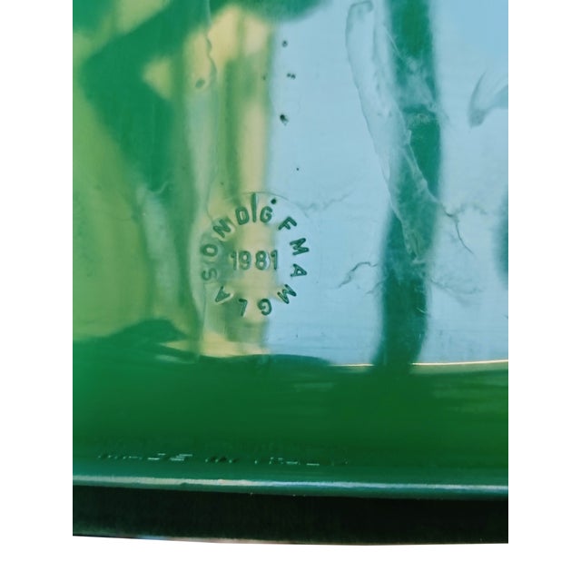 Green Modus Office Chair by Osvaldo Borsani for Tecno, Italy, 1975 For Sale - Image 9 of 10