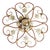 Vintage Italian Petal Flush Mount, 1950s For Sale