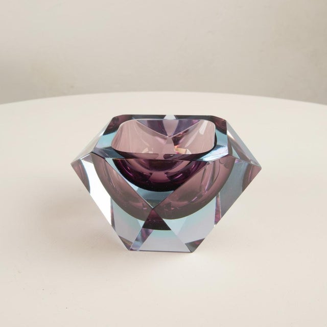 Sculptural Ashtray attributed to Flavio Poli for Seguso Vetri d'Arte, 1970s For Sale - Image 9 of 15