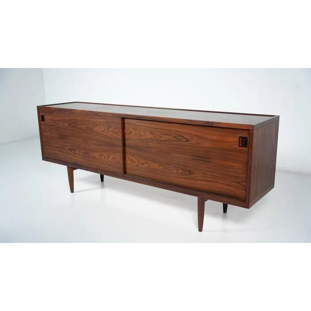Brown Mid-Century Sideboard Model 20 attributed to Niels O. Moller for Mobelfabrik, Denmark, 1960s For Sale - Image 8 of 17