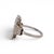Early 20th Century Antique Art Deco Platinum "Toi Et Moi" Old-Cut Diamond Ring, Size 6.75 For Sale - Image 5 of 7