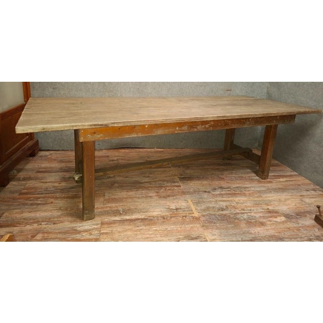 Large Farmhouse Table in Wood, 1800s For Sale - Image 5 of 10
