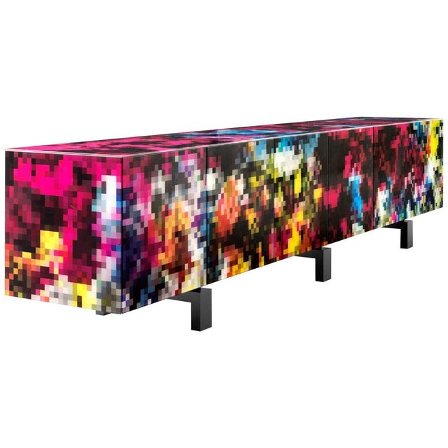 Dreams cabinet designed by cristian zuzunaga in 2015 manufactured by bd. modules, doors, frontal parts and drawers are...