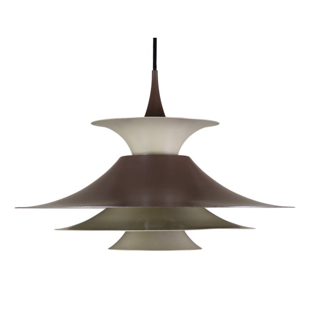 Radius 1 Pendant Lamp by Eric Baslev for Fog and Mørup, 1970s For Sale