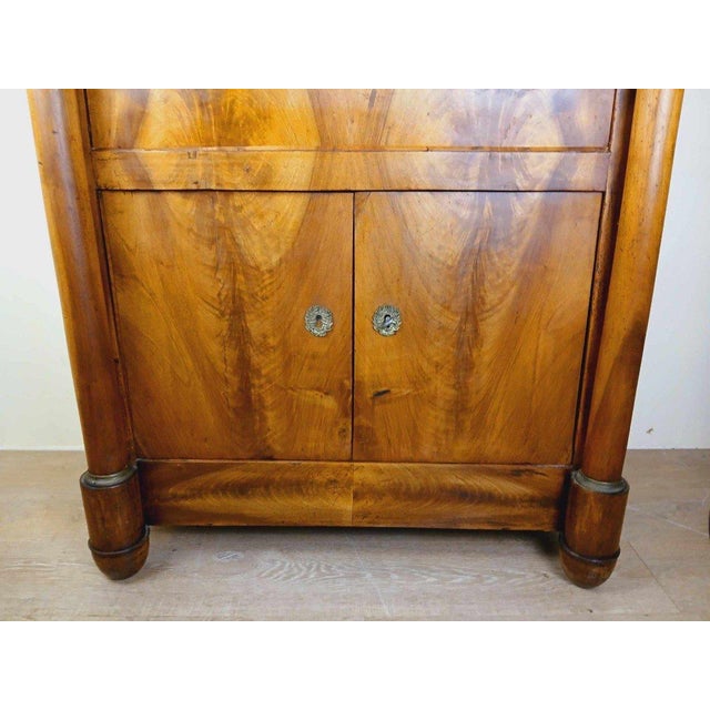 Wood Antique Empire Mahogany Secretaire, 1810 For Sale - Image 7 of 9