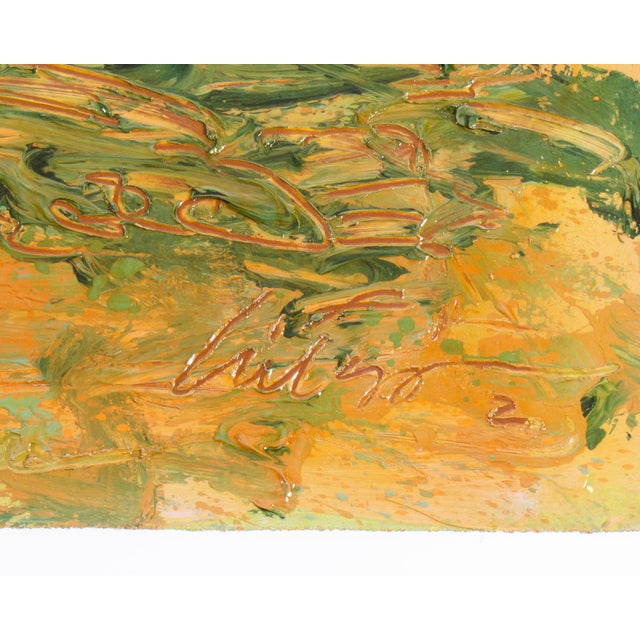 Paper S1980s “Savannah” Abstract Acrylic Landscape Diptych by Harry Hilson For Sale - Image 7 of 9