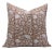 Fabdvine Handmade Block Printed Cushion Cover 12x20 Inch Thick Cotton White-Kundanvan For Sale