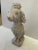 Antique Cast Stone Cement White Poodle Sculpture For Sale - Image 9 of 9
