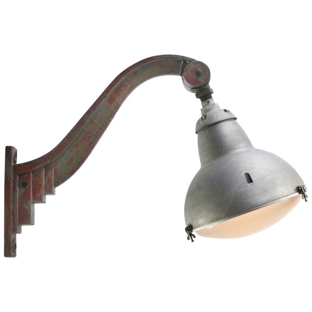 Vintage French Cast Iron Streetlight from Sammode, France For Sale - Image 6 of 10