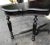 Coffee Henredon , Cindy, Scalloped Console Entry Table For Sale - Image 8 of 13