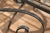 Vintage Pair of 1970s Hervé Baume French Wrought Iron Folding Patio Chairs With Rustic Patina | Outdoor Garden Armchairs For Sale - Image 9 of 18