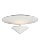 Playing with a geometrical shape that creates up-light, the Empyrean Flush Mount was designed with clean lines, making it...