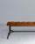 20th Century French Iron Bench With Upholstered Seat For Sale - Image 18 of 18
