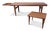1950s Attributed to Johannes Andersen Teak Coffee Table w Hidden Side Table and Drawer - 102521 For Sale - Image 4 of 8