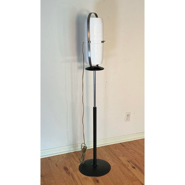 Westinghouse Vintage Westinghouse Industrial Mid-Century Lamp Floor Light Spotlight Chrome Directional, Circa 1950s For Sale - Image 4 of 12