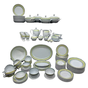 Dinner Service Kronenband from Arabia of Finland, 1960s, Set of 127