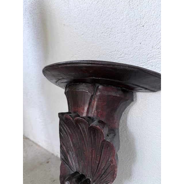 Italian Carved Wall Brackets, 1940s, Set of 2 For Sale - Image 17 of 18