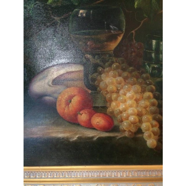 Vintage Still Life Painting, Framed Artwork For Sale - Image 6 of 8