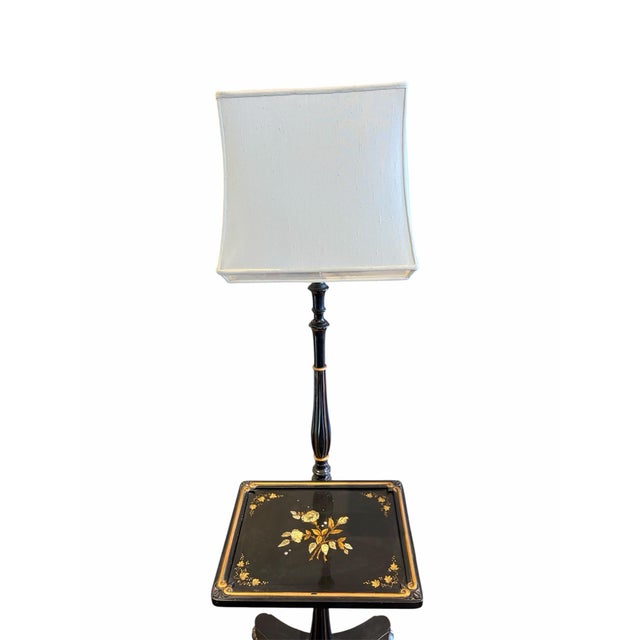 1980s Pair Chinoiserie Floor Lamps For Sale In Phoenix - Image 6 of 6