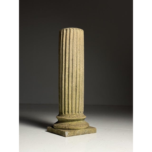 Vintage Composite Stone Column For Sale - Image 13 of 13