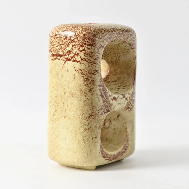 Italian Ceramic Vase from Bertoncello, 1970s For Sale - Image 4 of 11