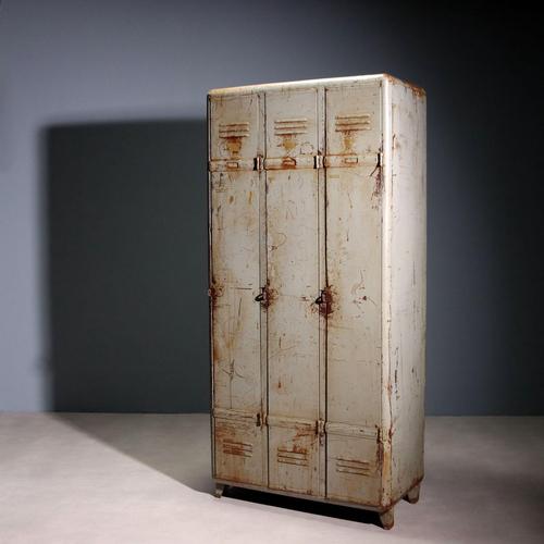 Vintage Industrial Wardrobe, 1970s For Sale - Image 11 of 11