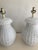 Plaster Basket Table Lamps in the Style of Serge Roche - A Pair For Sale - Image 10 of 14