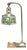 Art Nouveau Silver-Plated Desk Lamp, Early 20th-Century For Sale