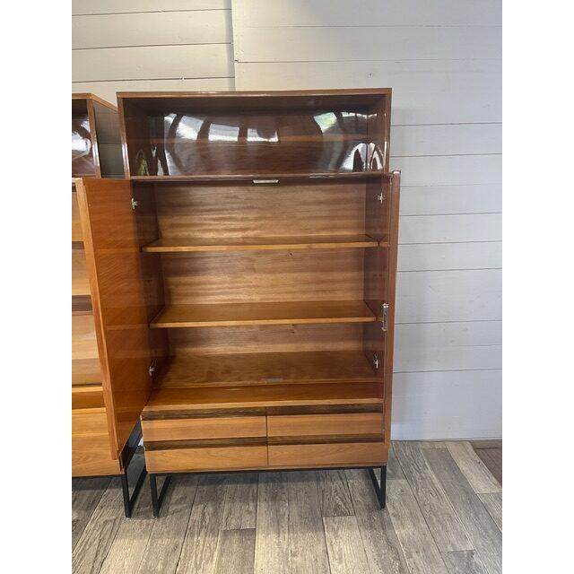 Vintage Closets and Chest of Drawers from Novy Domov, Spisska Nova Vess, 1970s, Set of 4 For Sale - Image 4 of 18