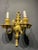 pair of circa 1920’s Caldwell gilt bronze sconces with unusual cups