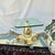 Vintage Neoclassical Style Carved Pedestal Accent Table With 3/4" Glass Top on in-Line Wheels For Sale - Image 4 of 9