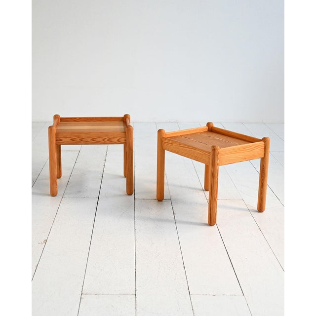 Scandinavian Pine Coffee Tables, 1970s, Set of 2 For Sale - Image 10 of 10