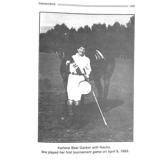 "Into Polo a True-Life Story" 1993 Beal, Carlton For Sale - Image 4 of 12