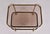 Rolling Trolley in Brass and Smoked Glass, 1970 For Sale - Image 10 of 15