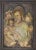 Unknown, Madonna and Child, Original Colored Chalk Drawing, 19th Century, Framed For Sale - Image 5 of 5