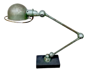 Vintage French Industrial Desk Lamp, 1950s