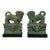 Vintage Impressive Bronze Foo Dog Sculptures - Pair For Sale