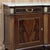 Mid 20th Century Antique Directoire Style French Mahogany Buffet With Carrara Marble Top For Sale - Image 5 of 18