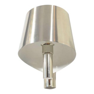 Pair of 1970s Maison Charles Polished Chrome Finish Sconces For Sale