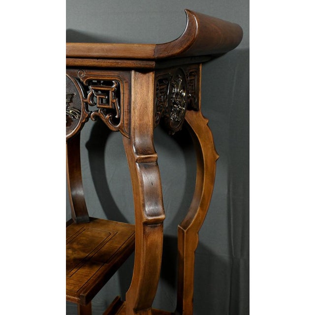 Large Antique Asian Bolster, 1890s For Sale - Image 18 of 18