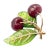 Contemporary Vintage Tiffany & Co. France Diamond Plique a Jour Glass Cherries Gold Brooch For Sale - Image 3 of 11