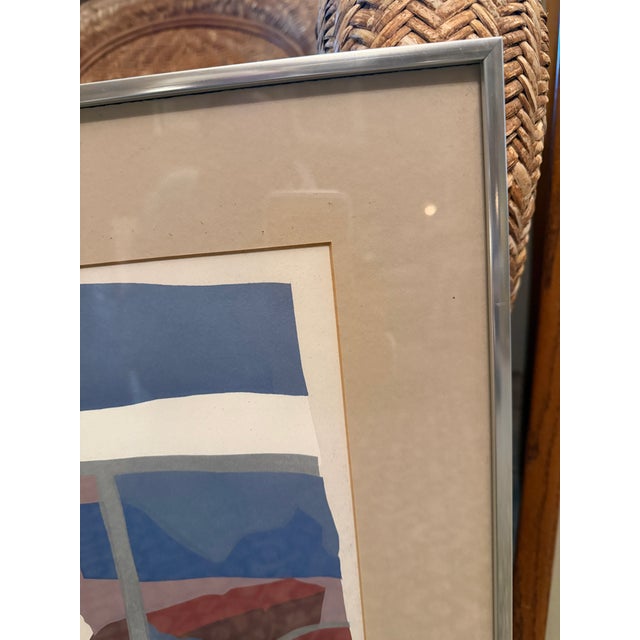 1973 Pop Art Screenprint "Preserve Your Memories" Driver in Vintage Car Signed Limited Edition 3/13 For Sale - Image 10 of 12