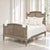 French 19th Century French Louis XVI Painted Cane Bed by Hopilliart & Leroy of Paris For Sale - Image 3 of 18