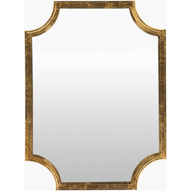 Traditional Joslyn Accent Mirror Gold For Sale - Image 3 of 3