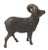 Vintage brass prominent big horn ram sheep figure. Wear consistent with age and use. ***PLEASE NOTE: I will combine...
