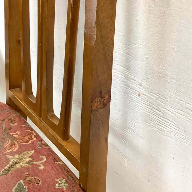 1960s Young Manufacturing Attributed Walnut Dining Chairs - Set of 6 For Sale - Image 17 of 18