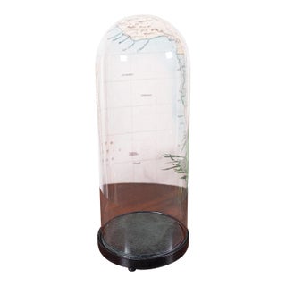 Tall Victorian Antique Display Showcase, English, Glass, Taxidermy Dome, c.1885 For Sale