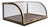 Antique Curved Glass Display Showcase, 1930s For Sale