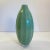 Mid 20th Century Vintage Jade Green Fluted Art Glass Bud Vase For Sale - Image 5 of 5