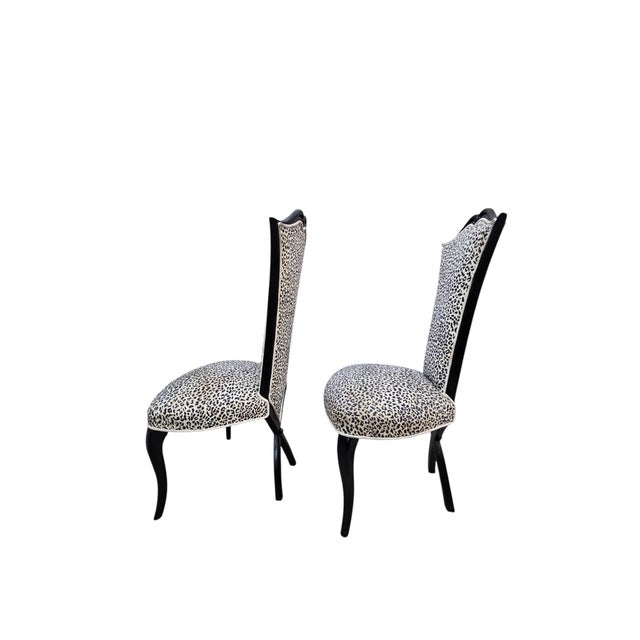 Christopher Guy Mid 20th Century 6 French Art Deco Style Dining Chairs Inspired by Christopher Guy For Sale - Image 4 of 12